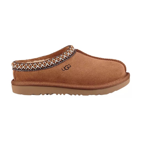 UGG Little/Big Kids Tasman Slipper, Chestnut. 1019066K - Picture 1 of 8